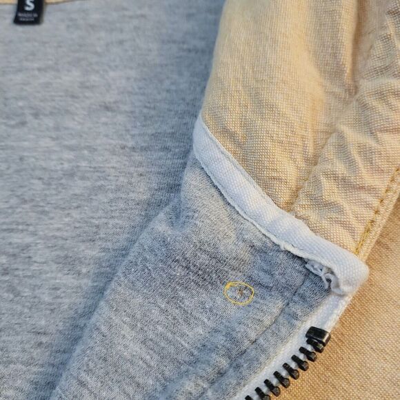 Hurley Canvas Jacket Pale Peach Hooded Women’s Size S - Picture 5 of 10